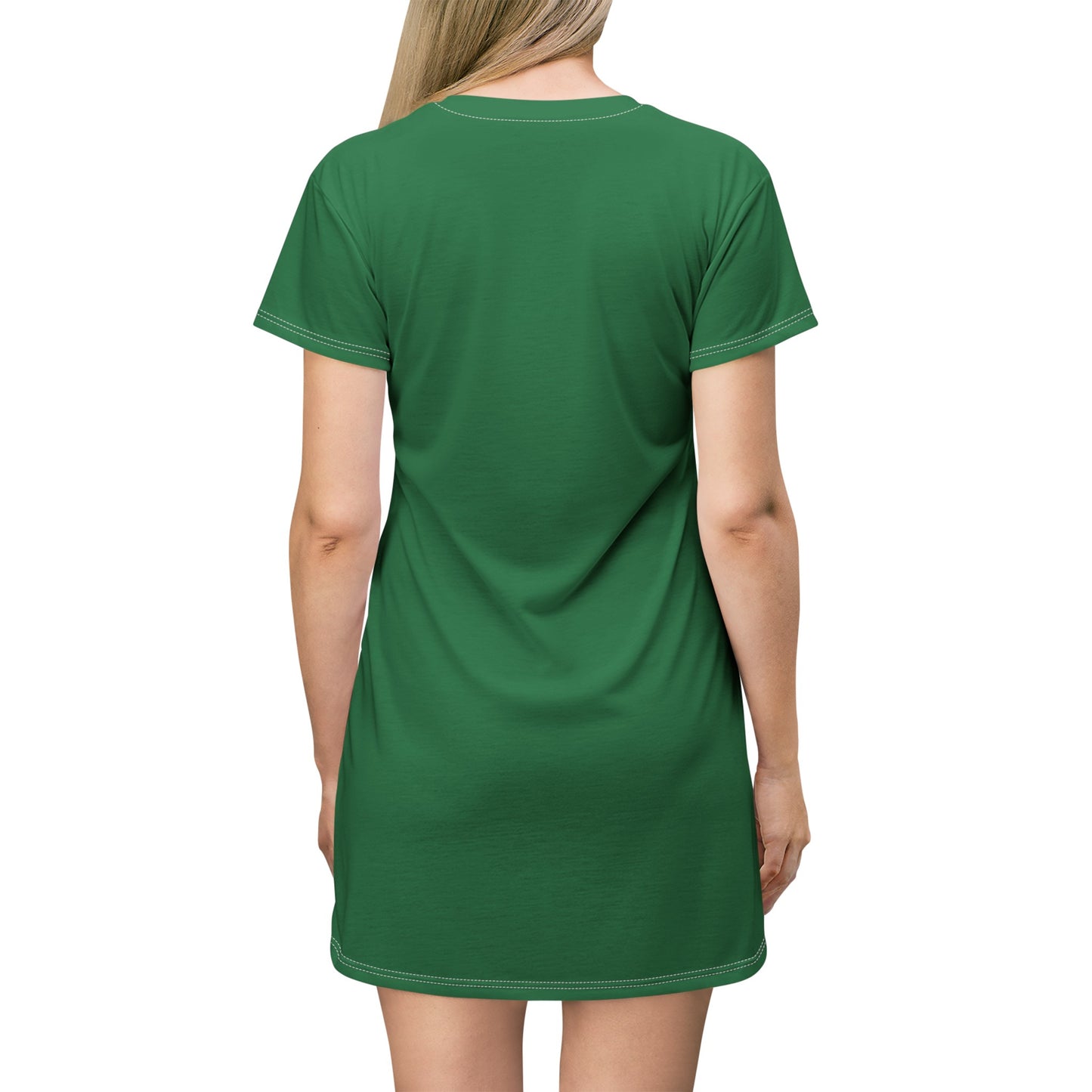 T-Shirt Dress Green