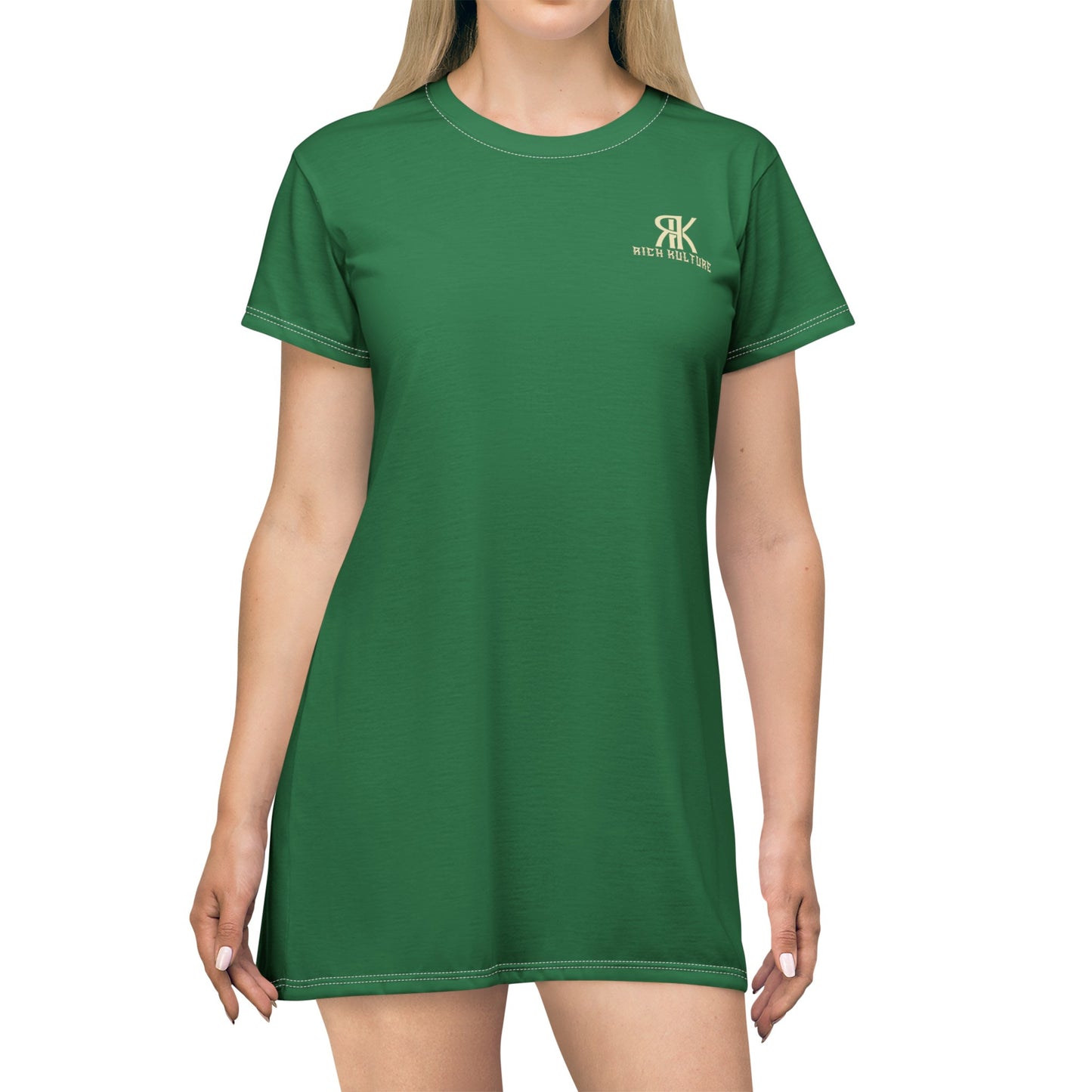 T-Shirt Dress Green