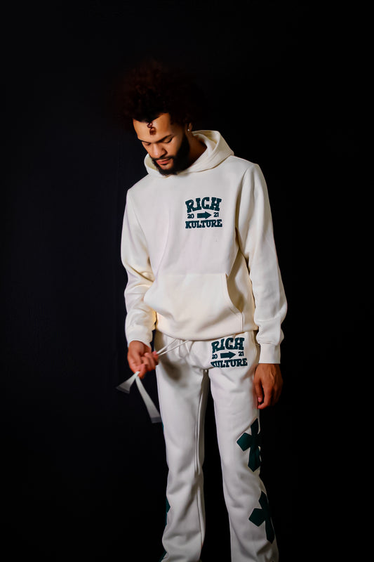 Mens Cross Hoodie Set